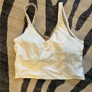 Lululemon align cropped tank white